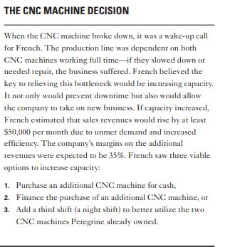 french cnc machine decision